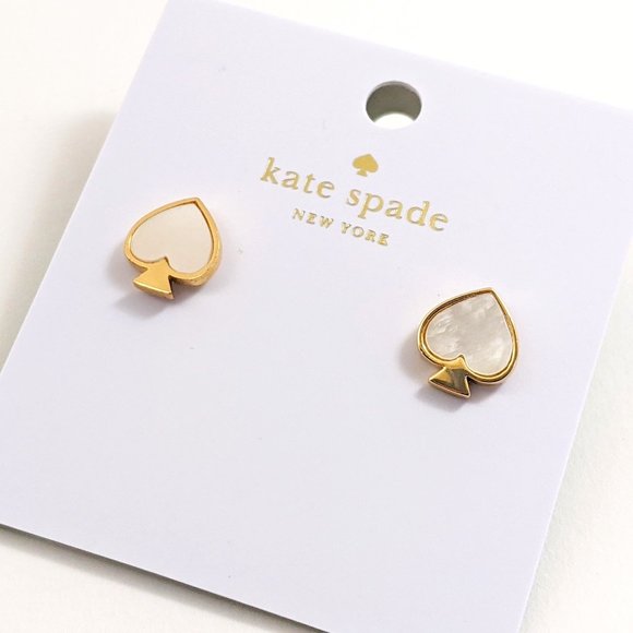 NEW Kate Spade Spade Studs - Picture 1 of 3